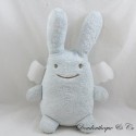 Musical plush angel rabbit TROUSSELIER blue white wings