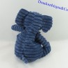 Plüsch Elefant JELLYCAT Marineblau gerippt 25 cm