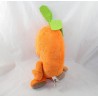 Zanahoria Javotte de felpa GOODNESS GANG verduras verdes naranjas 26 cm