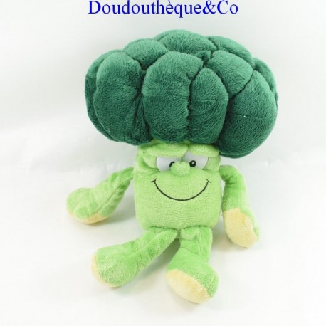 Peluche brocolis GOODNESS GANG vert légumes 28 cm