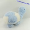 Plüschschildkröte JACADI blau-weiß vintage 24 cm