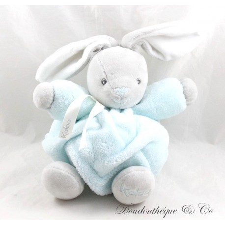 Doudou Patapouf Kaninchen KALOO Feder ptit Kaninchen aqua hellblau grau 20 cm Doudou Patapouf Kaninchen KALOO Feder ptit Kaninchen aqua hellblau grau 20 cm