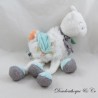 Lady cuddly toy BABY NAT white blue BN0428