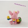 Figurina di puffetta SCHLEICH coniglietto di Pasqua rosa Peyo