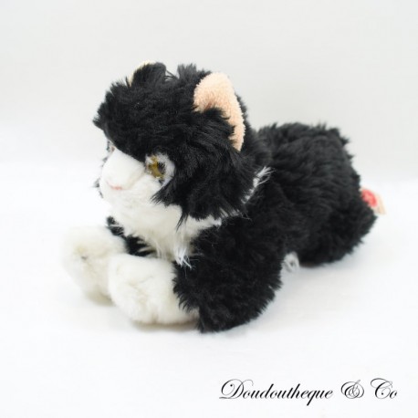 Plush cat KEEL TOYS black white