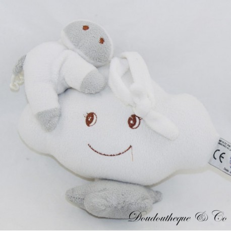 Peluche musicale zebra MGM DODO D'AMOUR grigio nuvola bianca Peluche musicale zebra MGM DODO D'AMOUR grigio nuvola bianca