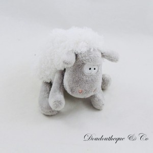 Plush sheep ENESCO white gray