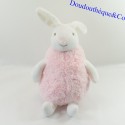Plush rabbit ATMOSPHERA pinkish white seated 24 cm