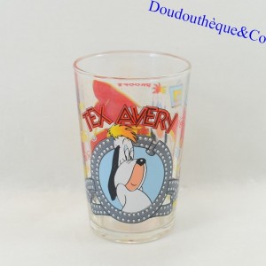 Glas Droopy AMORA Senf Hund, Telefon und Klavier TEX AVERY