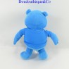 Plush bear BUTAGAZ MCM Production blue white 18 cm