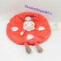 Flat cuddly toy Ladybug KIMBALOO round red peas 22 cm