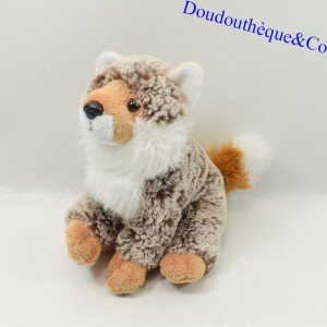 Plush Fox CREATIONS DANI brown and red 18 cm
