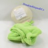 Frog blanket SNUGGZ green and yellow with satin knot 40 cm NEW