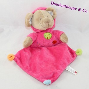 Doudou maus NICOTOY rosa...