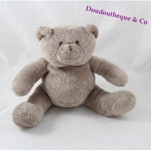 Peluche ours OBAIBI gris...