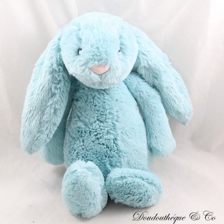 Plush rabbit JELLYCAT Jelly5015 rabbit mint blue pink nose 31 cm