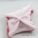 Mini coperta piatta Minouchette gatto PELUCHE E COMPAGNIA rosa Les Z'amigolos 15 cm