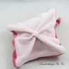 Mini flat blanket Minouchette cat CUDDLY TOY AND COMPANY pink Z'amigolos 15 cm