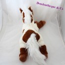 Plush sound horse GIPSY white brown 37 cm