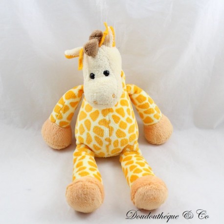 Plüschgiraffe BABY NAT' Flecken orangegelb beige 28 cm Plüschgiraffe BABY NAT' Flecken orangegelb beige 28 cm
