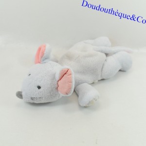 Doudou flache Wärmflasche Maus DODIE beige 27 cm