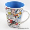 Mug Snoopy THE CONCEPT FACTORY Peanuts Worldwide 2014 comic strip 10 cm