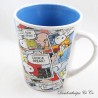 Taza Snoopy THE CONCEPT FACTORY Peanuts Worldwide 2014 tira cómica 10 cm