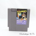 La portada clave de NINTENDO NES del videojuego Solomon solo está suelta