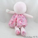 Poupée chiffon Fleur K KALOO ma première poupée en tissu tendresse rose 40 cm