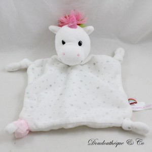 Unicorn flat cuddly toy DIE SPIEGELBURG multicolored white Once upon a time 27 cm