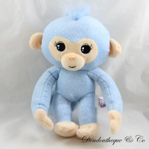 Mono de peluche ALEVINES Azul de la amistad