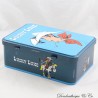 Metal biscuit box Lucky Luke MASSILY FRANCE 2015 Lucky comics 20 cm
