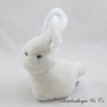 Pequeño conejo de peluche JACADI blanco sentado