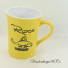 Mug Friends LIPTON ROSS yellow cup tea ceramic series de TV