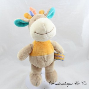 Jirafa de peluche TEDDYKOMPANIET Safariees beige