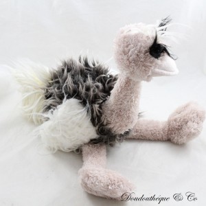 Plüsch Orla Strauß JELLYCAT Vogel alt rosa braun weiß 37 cm