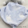 Doudou flat bear WORDS OF CHILDREN disguised as rabbit diamond blue gray clouds New