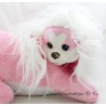 Peluche cane JUST PLAY Cucciolo a sorpresa con 3 neonati rosa bianco 30 cm 2015