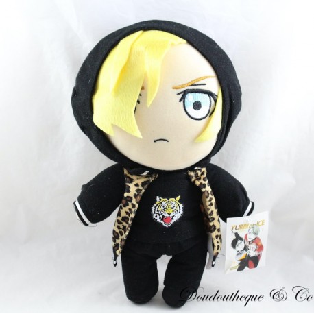 Peluche Yuri Plisetsky Yuri on Ice tenue noire