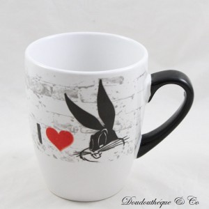 Mug lapin Bugs Bunny AVENUE OF THE STARS Looney Tunes I love coeur
