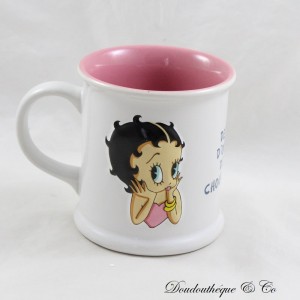 Becher Relief Betty Boop AVENUE OF THE STARS weiß rosa Verteidigung von ... 10 cm