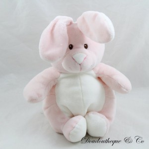 Plush rabbit GIPSY pink white