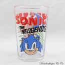 Verre hérisson Sonic SEGA Sonic the hedgehog avec Amy coeurs 10 cm