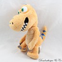 Plüsch Samy Dinosaurier LE DINO ZUG Orange Tyrannosaurus Jim Henson 20 cm