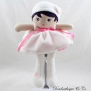 Doll rag pearl K KALOO my first doll in fabric pink tenderness 40 cm