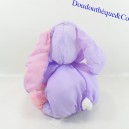 Conejo de peluche PRECIO FISHER Puffalump púrpura Huevo de Pascua paracaídas lona 22 cm