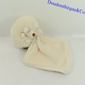 Doudou Einstecktuch Igel BUKOWSKI Hubert weiß 10 cm