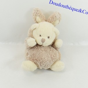 Plüschbär BUKOWSKI verkleidet als braunes Kaninchen 15 cm