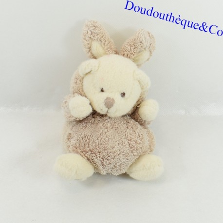 Oso de peluche BUKOWSKI disfrazado de conejo marrón de 15 cm