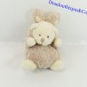 Plush bear BUKOWSKI disguised as brown rabbit 15 cm